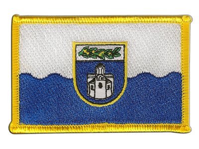 Aufnäher Patch Flagge Kroatien Gespanschaft Zadar - 8 x 6 cm von Flaggenfritze