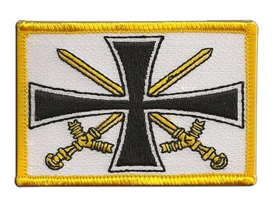 Aufnäher Patch Flagge Preußen Marine Oberbefehlshaber - 8 x 6 cm von Flaggenfritze