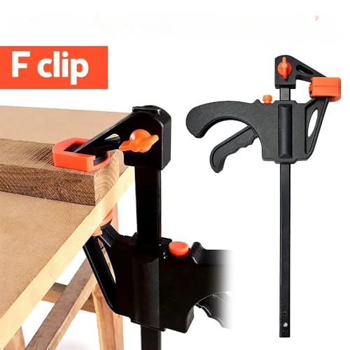 Flechae 5/6 Zoll C Clamp Weld Clip Fix Zange Locator Holz Fix Zange Zangen Schraubstock Swivel Pad Locator Legierung Hand Werkzeuge(Woodwork clamp) von Flechae