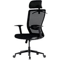 FlexiSpot Bürostuhl BS3, BS3B Stoff schwarz von FlexiSpot