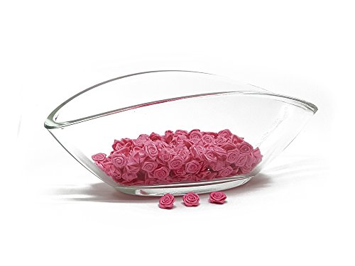 FlexiStore 100 Rosen - 15mm - Deko Rosen Röschen - Satinrosen | Pink von FlexiStore