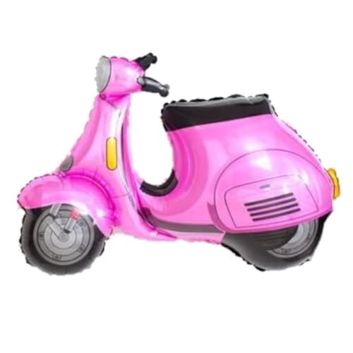 Flexmetal XL Scooter Vespa Bike Supershape Folienballon 96,5 cm x 73,7 cm Geeignet für Luft oder Helium Perfekte Geburtstagsfeier Dekoration (Rosa Vespa) von Flexmetal