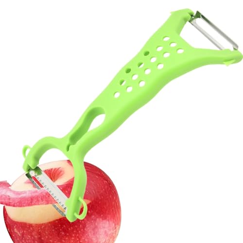 Kartoffelschäler, Orange Peeler Tool - Edelstahl Hand -Doppelkopf -Gemüseschäler - Küchenutensilien & Gadgets mit bequemem Griff für Kinder, Familie, Freunde, Zuhause von Flkiglm