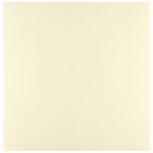 Florence Leinenkarton Beige 250 g – Kartengestaltung - 30,5 x 30,5 cm - Raffia - Scrapbooking Bedarf - Schwergewichtig, Reißfest - Erstellen Sie Elegante Einladungen, Geschenkboxen und Kunstprojekte von Florence