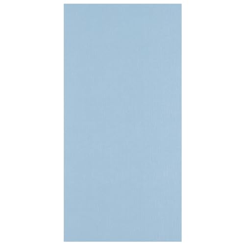 Florence Leinenkarton Blau 250 g – Kartengestaltung - 27 x 13,5 cm - Water - Scrapbooking Bedarf - Schwergewichtig, Reißfest - Erstellen Sie Elegante Einladungen, Geschenkboxen und Kunstprojekte von Florence