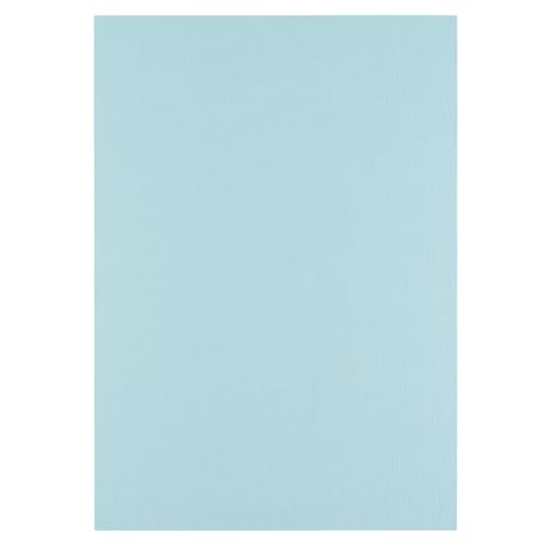 Florence Leinenkarton Blau 250 g – Kartengestaltung - A4 - Ocean - Scrapbooking Bedarf - Schwergewichtig, Reißfest - Erstellen Sie Elegante Einladungen, Geschenkboxen und Kunstprojekte von Florence
