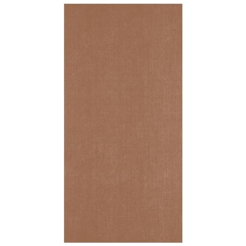 Florence Leinenkarton Braun 250 g – Kartengestaltung - 27 x 13,5 cm - Hazelnut - Scrapbooking Bedarf - Schwergewichtig, Reißfest - Erstellen Sie Elegante Einladungen, Geschenkboxen und Kunstprojekte von Florence