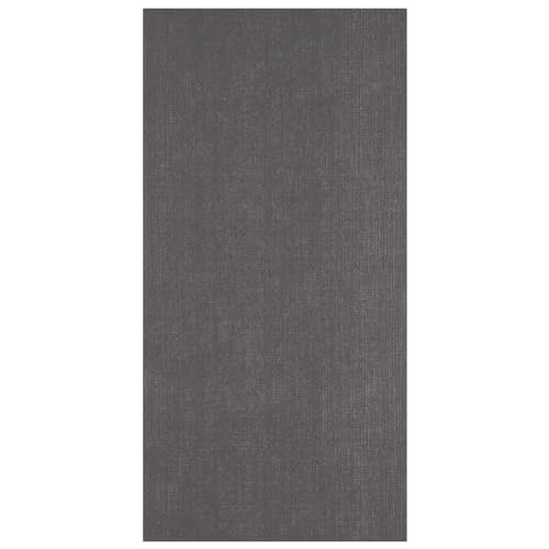 Florence Leinenkarton Grau 250 g – Kartengestaltung - 27 x 13,5 cm - Anthracite - Scrapbooking Bedarf - Schwergewichtig, Reißfest - Erstellen Sie Elegante Einladungen, Geschenkboxen und Kunstprojekte von Florence