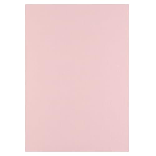 Florence Leinenkarton Rosa 250 g – Kartengestaltung - A4 - Rose - Scrapbooking Bedarf - Schwergewichtig, Reißfest - Erstellen Sie Elegante Einladungen, Geschenkboxen und Kunstprojekte von Florence