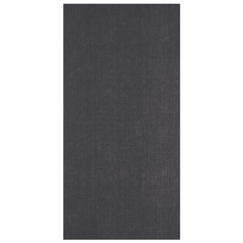 Florence Leinenkarton Schwarz 250 g – Kartengestaltung - 27 x 13,5 cm - Schwarz - Scrapbooking Bedarf - Schwergewichtig, Reißfest - Erstellen Sie Elegante Einladungen, Geschenkboxen und Kunstprojekte von Florence