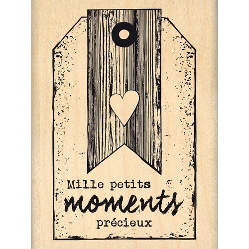 Florilèges Design FE115048 Stempel Scrapbooking tausend kleinen Moments Beige, 8 x 6 x 2,5 cm von Florilèges Design