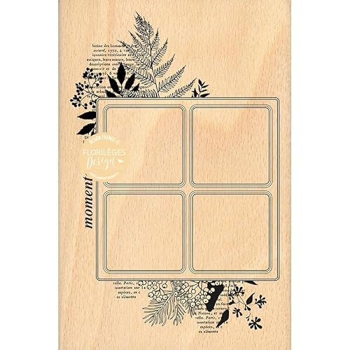 Florilèges Design Stempel, Holz, 10 x 15 cm von Florilèges Design