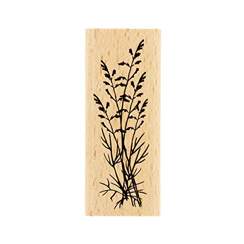 Florilèges Design fe216049 Stempel Kräuterwiese, Holz 10 x 4 x 2,5 cm von Florilèges Design