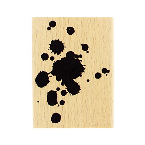 Florilèges Design fe216054 Stempel Schöne Tropfen Holz 6 x 8 x 2,5 cm von Florilèges Design