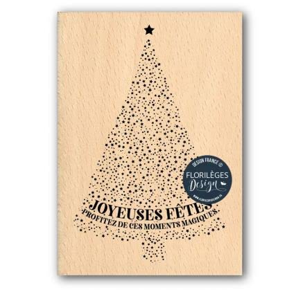 Holzstempel "Saint Joyesuses Partys" von Florilèges Design