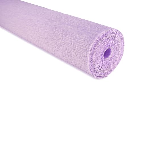 FloristryWarehouse Krepppapier, Rolle, 90 g (50 x 150 cm), Blau/Violett, Hyazinthe (Farbton 380) von Floristrywarehouse