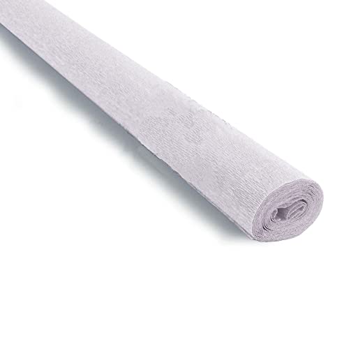 FloristryWarehouse Krepppapier, Rolle, 90 g (50 x 150 cm), Perlgrau (Farbton 355) von Floristrywarehouse