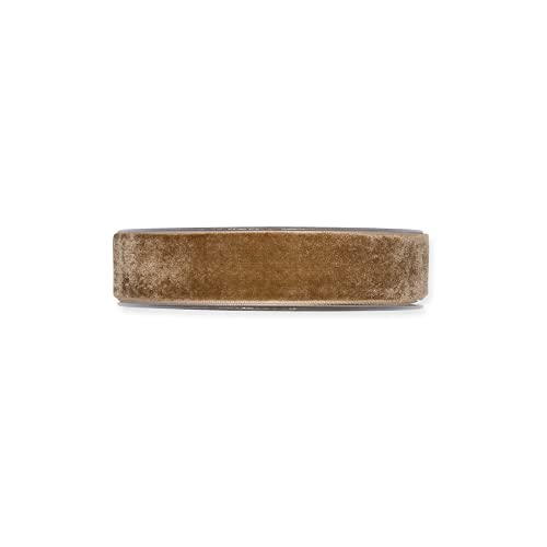 FloristryWarehouse Samtband, 25 mm x 9 m, Natur von Floristrywarehouse