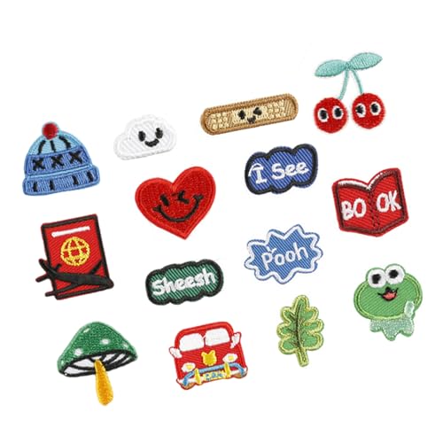 14 PCs Cartoon Frucht Gestickte Flecken Buchen Eisen Auf Flecken Kleidung Herz Für Kleidertasche Nähen 14 PCs Cartoon Frucht Gestickte Flecken Buchen Eisen Auf Flecken Kleidung Herz Für Kleidertasche Nähen von Fluxioxtna