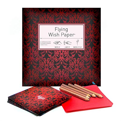 Flying Wish Paper Red Velvet, Large von Flying Wish Paper