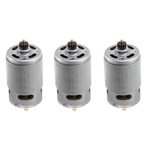 Fmoutyy 3X 10,8 V / 12 V 13 ZäHne Motor Ersetzen für GSR10.8-2-LI GSR120-LI GSR10.8V-LI-2 Hochwertige Elektrowerkzeuge von Fmoutyy