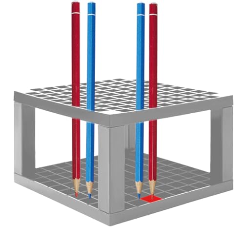 Fmzrbnih Pinselhalter für Künstler – abnehmbarer Halter, 96 Bleistiftpinselhalter, Schreibtischständer, Organizer für Bleistifte, Pinsel, Marker von Fmzrbnih