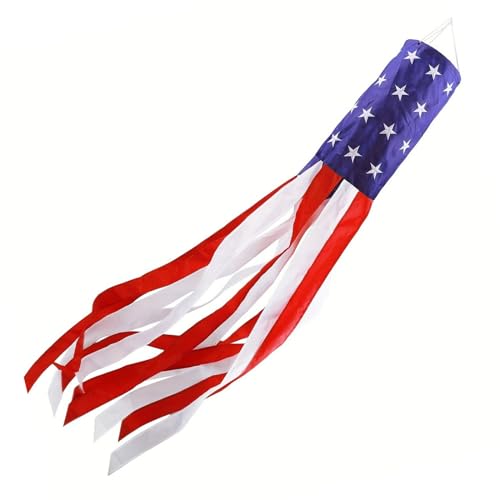 Dekorationen 4. Patriotische Dekorationen 4. Outdoor Dekorationen Flaggen USA Windsack Weiße Blaue Dekore von Fogun