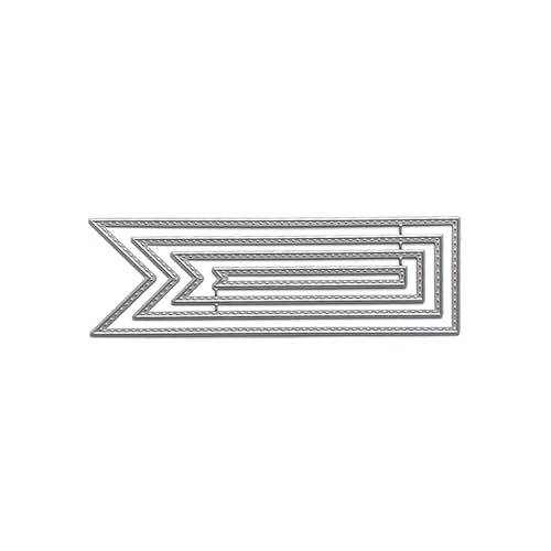 Etikettenrahmen Stanzformen Metallstanzschablonen Scrapbooking Album Karte Dekorationsvorlage von Fogun