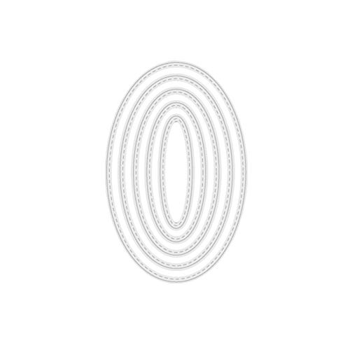 Ovaler Rahmen Stanzformen Schablonen Formvorlage Karten Journaling Dekorationen von Fogun
