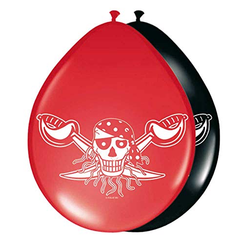 Amscan Pirat Latex Ballon, rot von Folat