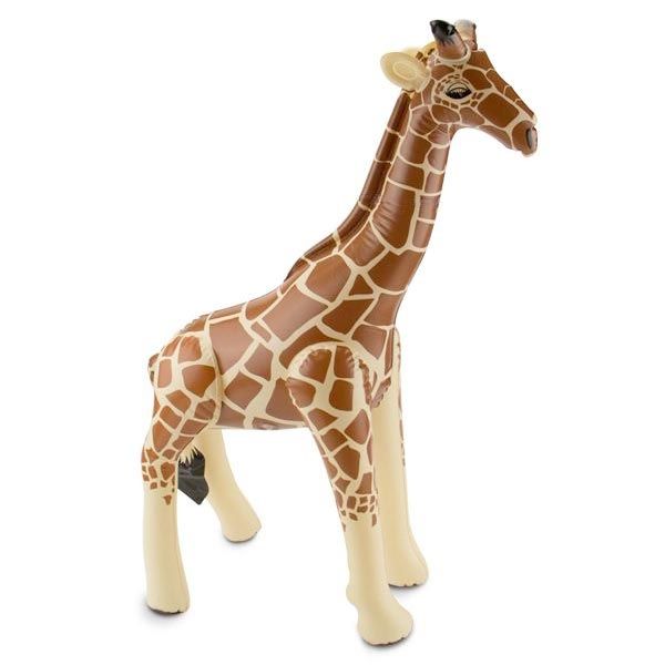 Aufblasbare Giraffe, Dekotier, 74cm von Folat