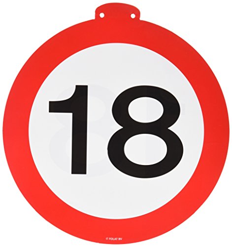 Folat 05167 - Wimpelkette - 12 m - Verkehrszeichen - Zahl 18-1 STK. Folat 05167 - Wimpelkette - 12 m - Verkehrszeichen - Zahl 18-1 STK. von Folat