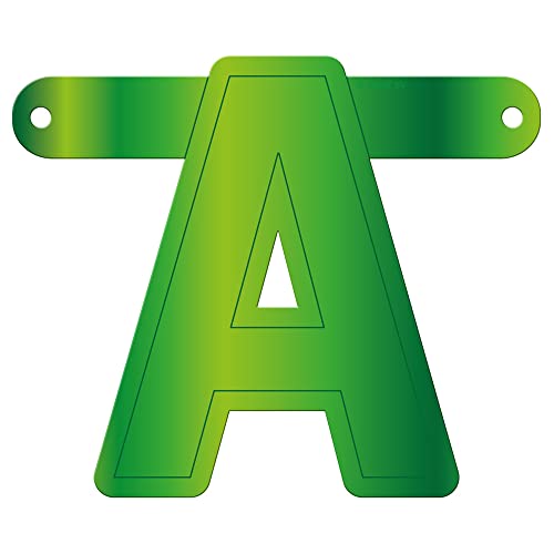 Folat 50002 Banner Letter A::Lime green von Folat