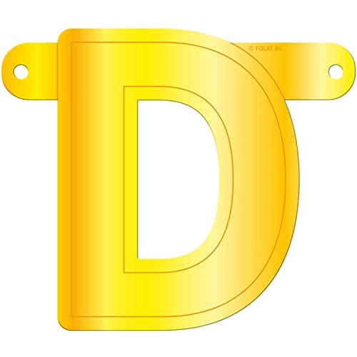 Folat 50031 Banner Letter D::Yellow von Folat