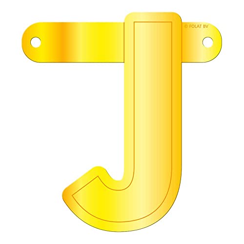 Folat 50091 Banner Letter J::Yellow von Folat