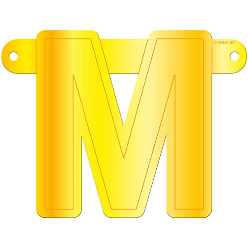 Folat 50121 Banner Letter M::Yellow von Folat