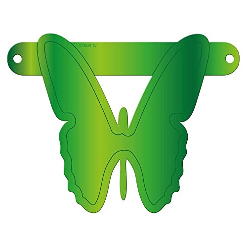 Folat 50392 Banner Letter Butterfly::Lime Green von Folat