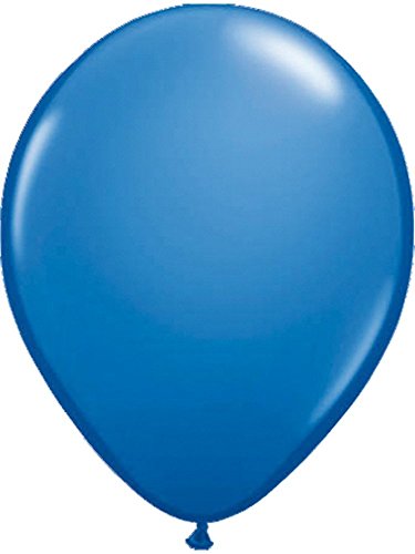 Folat 08173 Dunkelblauer Ballon 30cm-10 Stück, Blau von Folat