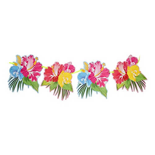 Folat Party Girlande Hawaii Tropische Blume 6 m von Folat