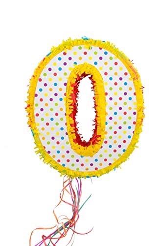 Folat Piñata * ZAHL 0 * für den 0. Kindergeburtstag | Super für Zahl 1 von Folat