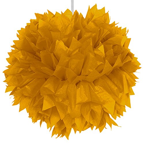 NEU Pompom, Papier, Gold, 30 cm, 1 STK. von Folat