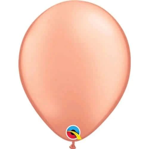 Qualatex 57211 Metallic Rose Gold 27,9 cm Latex Luftballons (100 Stück von Folat