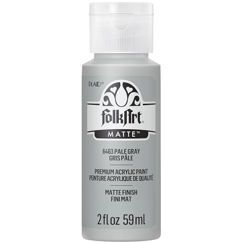 Folk Art 6463 Hellgraues FolkArt Acryl Acrylfarbe, Grigio Pallido, 2 oz von FolkArt