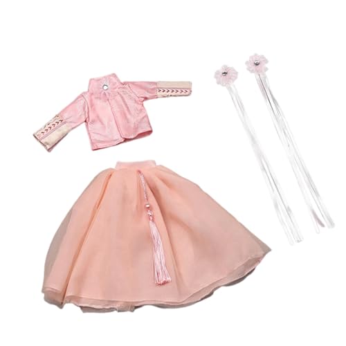 Folpus 1:6 BJD Puppenkleid, Kleidung, Cosplay-Kostüm, Machen Sie Ihre eigenen Puppen für 11,81 Zoll Actionfigur-Puppe, ROSA von Folpus