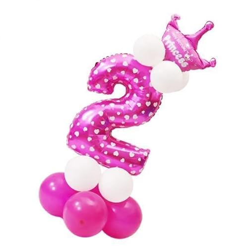 Folpus 3x Zahlen Figuren Buchstaben Luftballons Säulen Set Geburtstag Party Lieferant von Folpus