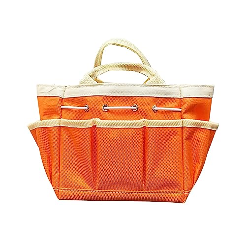 Folpus Gartenwerkzeugtasche, Gartentasche, Organizer-Tasche, Gartentasche mit Taschen für Gartenarbeit, Geschenk, Orange von Folpus