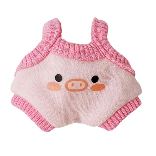 Folpus Kleidung für 20cm Plüsch Puppe Puppe Outifit Kuscheltiere Kleidung Hut Hosenträger Hose, Ohne Hut von Folpus