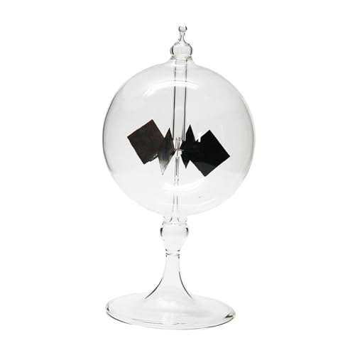 Folpus Solarstrom Crookes Radiometer Solarlicht Druckwindmühle Glaswindmühle für Wohnzimmer Requisiten Party Klassenzimmer Geschenk von Folpus