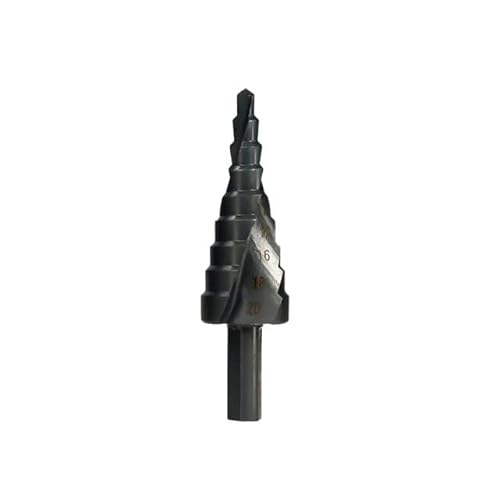 1/3pcs Hss Titan Bohrer 3-12 4-12 4-20 Bohrer Elektrowerkzeuge Metall Schnellarbeitsstahl Holz Lochschneider Kegel Pagode Stufenbohrer(Black 4-20) von FonFou