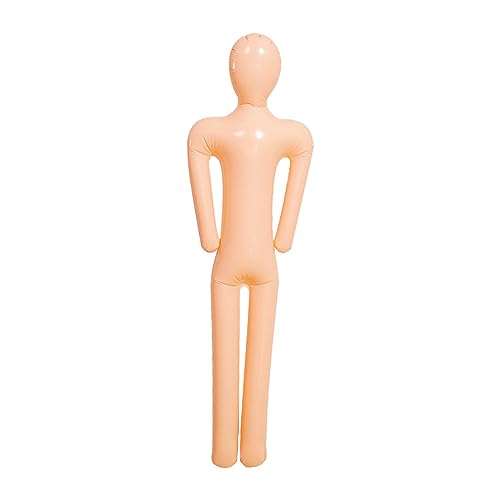 Fonowx Aufblasbare Schaufensterpuppe Männlich, Aufblasbare Puppe Junggesellenabschiede Foto-Requisite, Ganzkörper Schneiderpuppe Kleidung Modell Display, Inflatable Full Body Mannequin Male von Fonowx